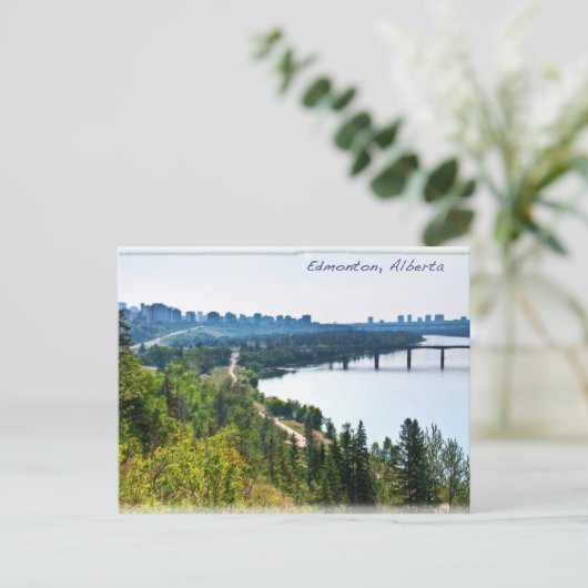 edmonton briefkaart (Staand voorkant)