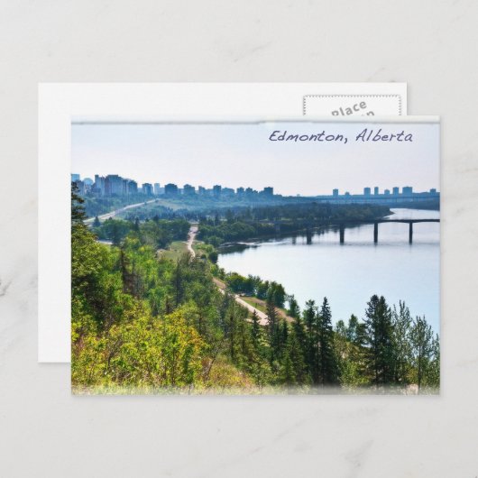 edmonton briefkaart (Voorkant / Achterkant)