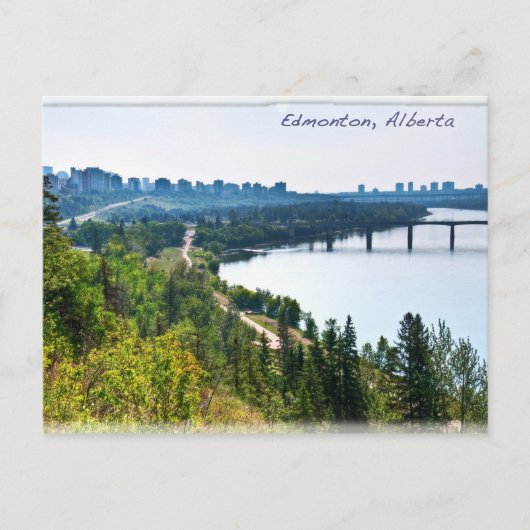 edmonton briefkaart (Voorkant)