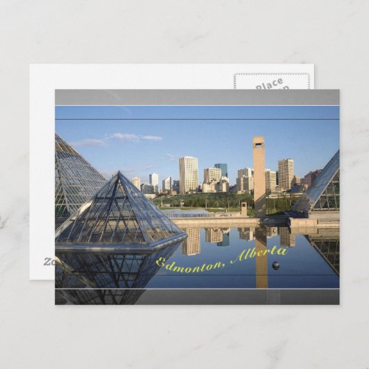 edmonton briefkaart (Voorkant / Achterkant)