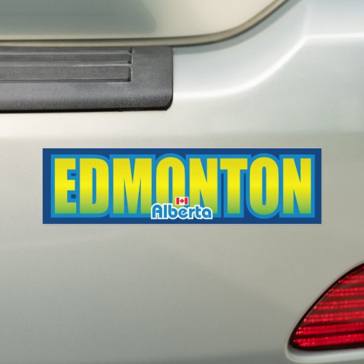 Edmonton Bumper Bumpersticker (Op auto)