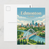 Edmonton, Canada Briefkaart (Voorkant / Achterkant)