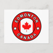 Edmonton Canada Briefkaart (Voorkant)