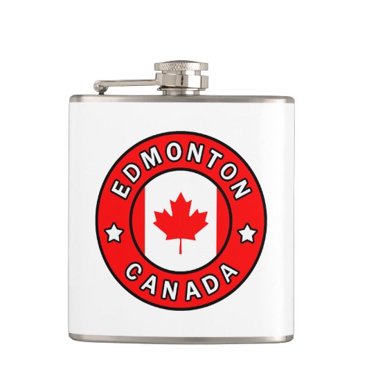 Edmonton Canada Heupfles (Voorkant)