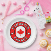 Edmonton Canada Papieren Bordje (Feest)