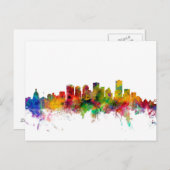 Edmonton Canada Skyline Briefkaart (Voorkant / Achterkant)