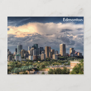 Edmonton, Canada skyline Briefkaart