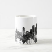 Edmonton Canada Skyline BW Koffiemok (Center)