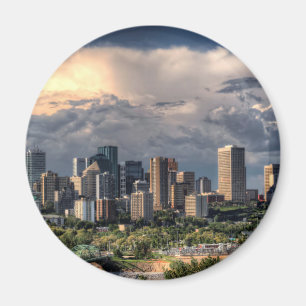 Edmonton, Canada skyline Magneet