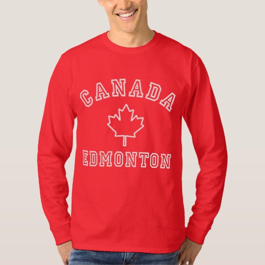 Edmonton Canada T-shirt (Voorkant)