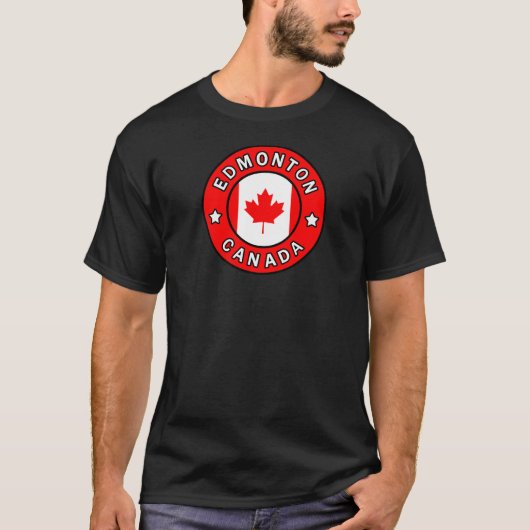 Edmonton Canada T-shirt (Voorkant)