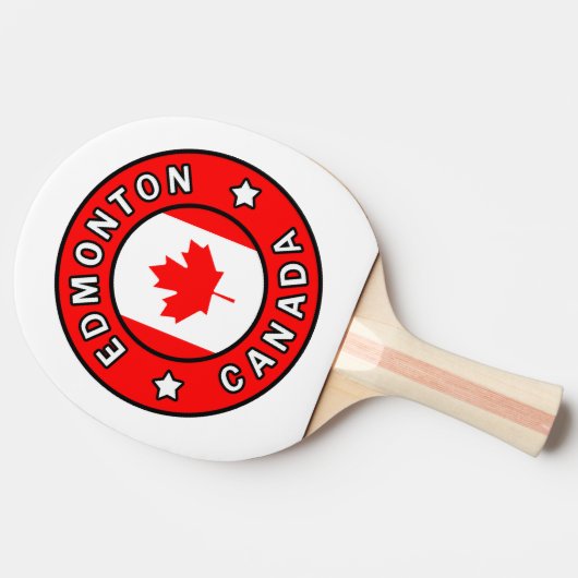 Edmonton Canada Tafeltennisbatje (Zijkant)