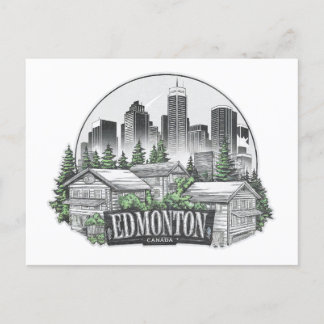 Edmonton City, Canada Briefkaart