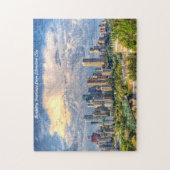 Edmonton City Canada. Jigzaag Puzzle Legpuzzel (Verticaal)