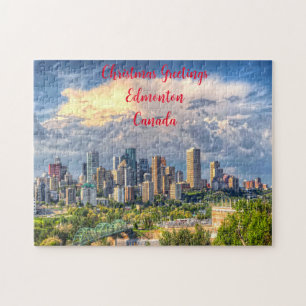 Edmonton City Canada. Legpuzzel