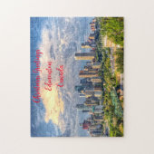 Edmonton City Canada. Legpuzzel (Verticaal)