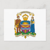 Edmonton Coat of Arms Briefkaart (Voorkant)