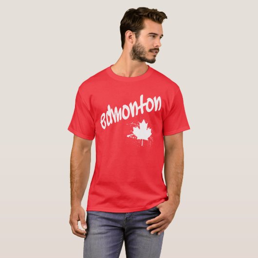 Edmonton Graffiti T-shirt (Voorkant volledig)