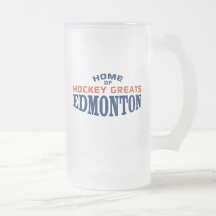 Edmonton Hockey Greats 16 oz Frosted Mok