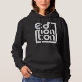 Edmonton in een Box Hoodie (Voorkant)