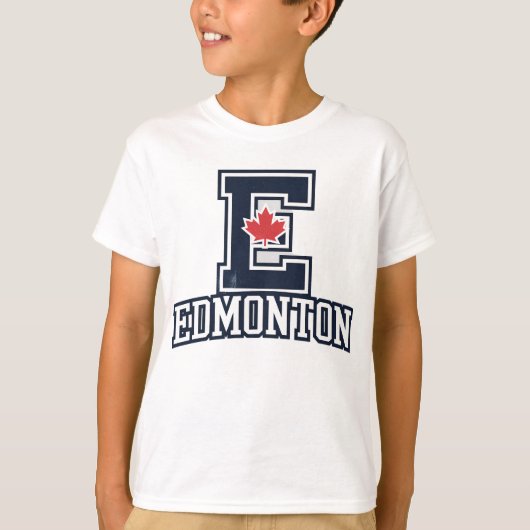 Edmonton Maple Leaf Grafische T-shirt (Voorkant)