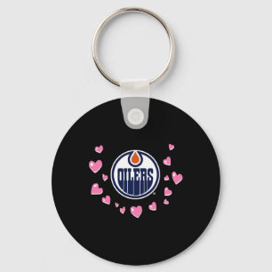 Edmonton Oilers Valentijn Liefde Nhl Officieel Gel Sleutelhanger