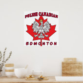 Edmonton Pools Canadees blad Poster (Keuken)