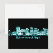 Edmonton Skyline Briefkaart (Voorkant / Achterkant)