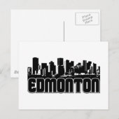 Edmonton Skyline Briefkaart (Voorkant / Achterkant)