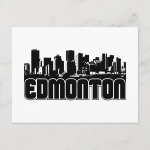 Edmonton Skyline Briefkaart