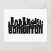 Edmonton Skyline Briefkaart (Voorkant)