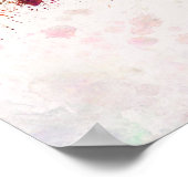 Edmonton skyline in watercolor background poster (Hoek)