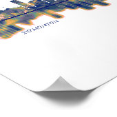 Edmonton Skyline Poster (Hoek)