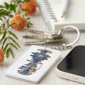 Edmonton Skyline Sleutelhanger (Voorkant Rechts)