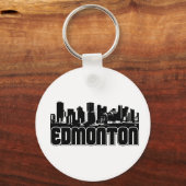 Edmonton Skyline Sleutelhanger (Voorkant)