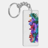Edmonton Skyline Sleutelhanger (Voorkant Links)