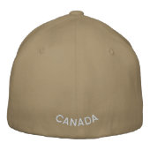 Edmonton Souvenir Baseball Pet Embroomd Pet (Achterkant)