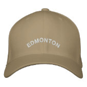 Edmonton Souvenir Baseball Pet Embroomd Pet (Voorkant)