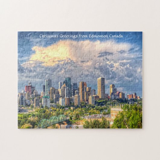 Edmonton Stad Canada. Legpuzzel (Horizontaal)