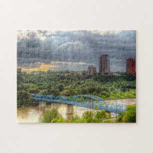 Edmonton Stad Canada. Legpuzzel