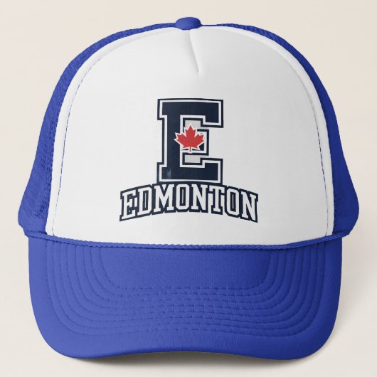 Edmonton Sterk – Maple Leaf City Pride Cap Trucker Pet (Voorkant)