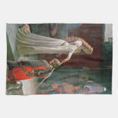 Edmund Blair Leighton Accolade Theedoek (Horizontaal)