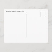 Edmund Blair Leighton - Afscheid Briefkaart (Achterkant)