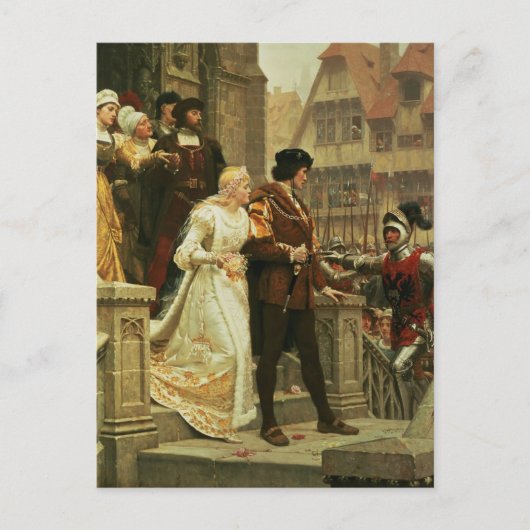 Edmund Blair Leighton - Call to Arms Briefkaart (Voorkant)