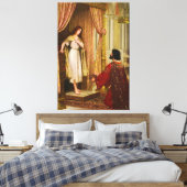 Edmund Blair Leighton Canvas Afdruk (Insitu (Slaapkamer))