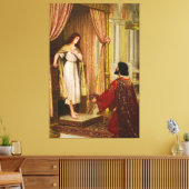 Edmund Blair Leighton Canvas Afdruk (Insitu (Woonkamer))