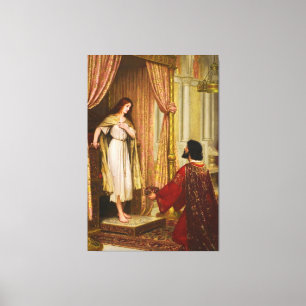 Edmund Blair Leighton Canvas Afdruk