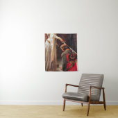 Edmund Blair Leighton - de Accolade Wandkleed (In situ)