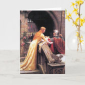 Edmund Blair Leighton - de Snelheid van de God! Kaart (Gele Bloem)