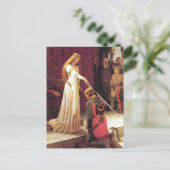 Edmund Blair Leighton: Het Accolade Briefkaart (Staand voorkant)